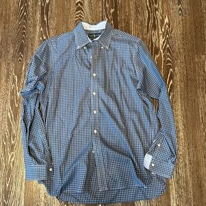 Ralph Lauren blue plaid button down